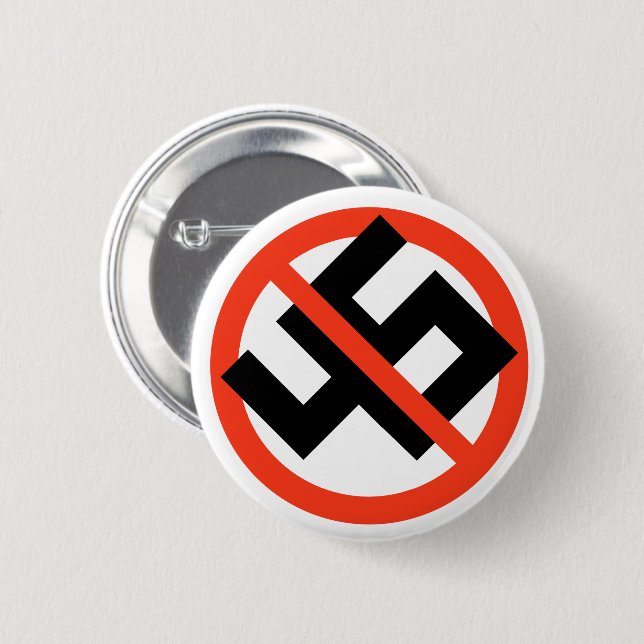 ANTI 45 6 CM ROUND BADGE (Front & Back)