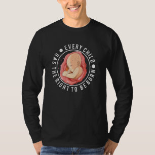 Anti Abortion Pro Life Choice Stop Unborn Lives Co T-Shirt
