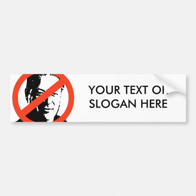 ANTI-AL GORE BUMPER STICKER (Front)