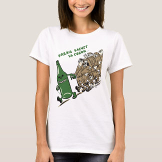 Anti-Alcohol Communist Russia poster T-Shirt