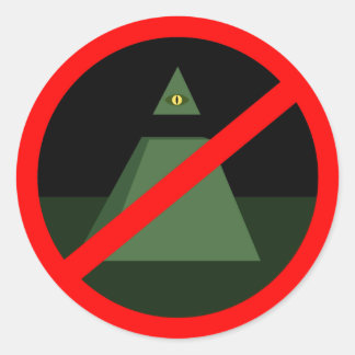 Anti Allseeing Eye Sticker