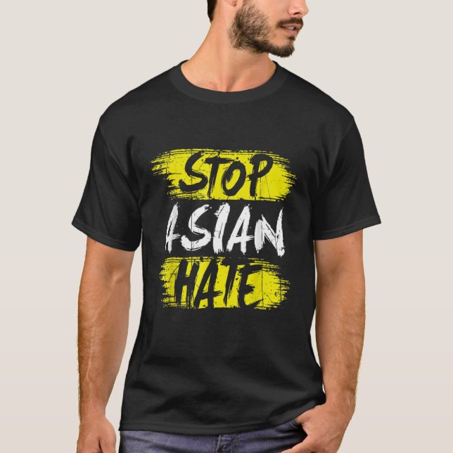 Anti Asian Racism  Aapi Awareness Stop Asian Hate T-Shirt (Front)