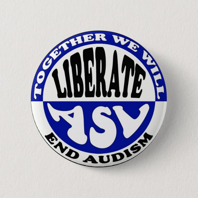 Anti-Audism button (Front)