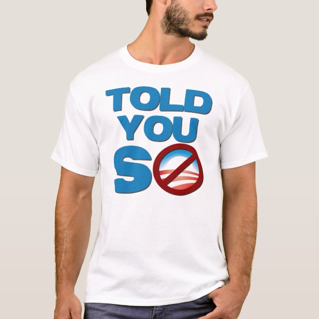 Anti Barack Obama T-Shirt (Front)