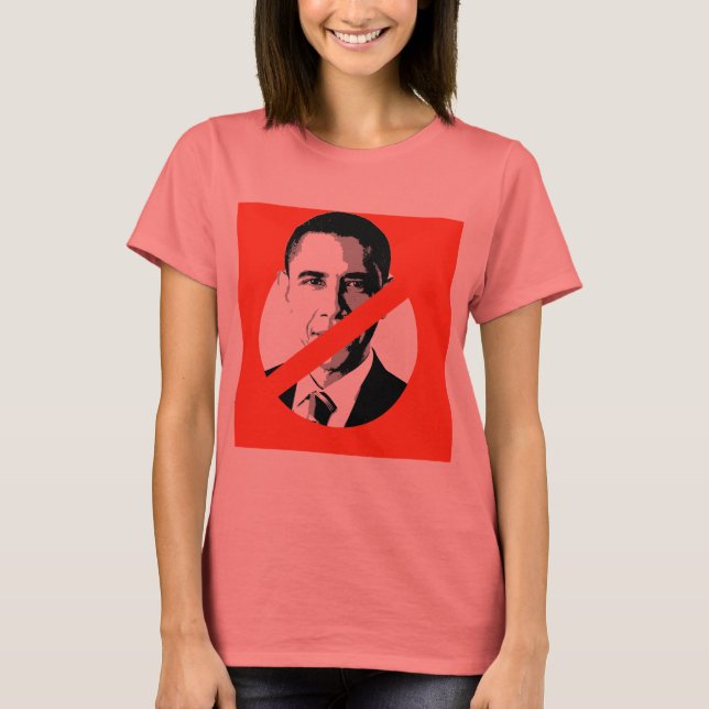 ANTI-BARACK OBAMA T-Shirt (Front)