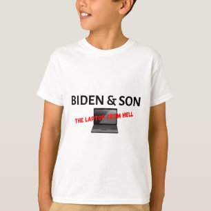 Anti Biden Pro Trump The Laptop From Hell Apparel T-Shirt