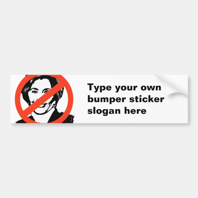 ANTI-BOXER: ANTI-Barbara Boxer Bumper Sticker (Front)