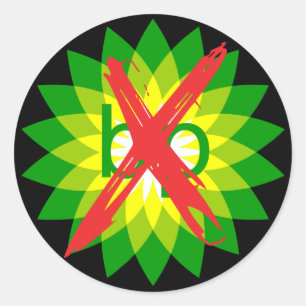 Anti-BP Round Sticker