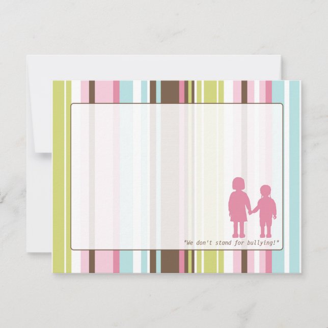 Anti-Bullying Note Cards (Front)
