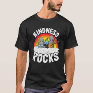 Anti-Bullying Rainbow Hippie Music Teacher Kindnes T-Shirt