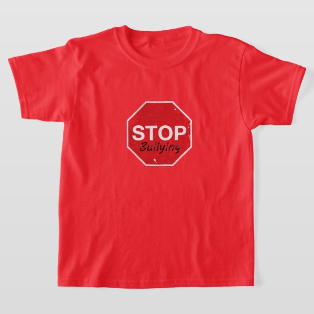Anti Bullying  T-Shirt (Laydown)