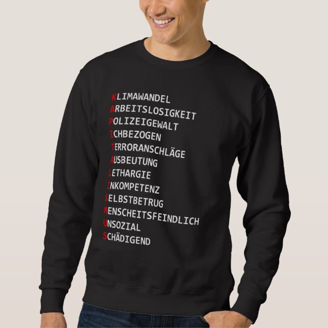Anti Capitalism Socialism Marxism Lenin Sweatshirt (Front)