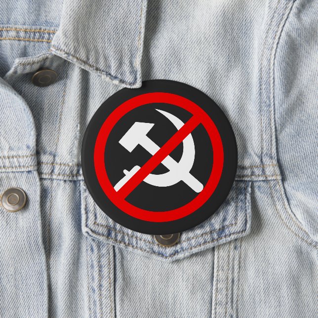 Anti-Communist Button (In Situ)