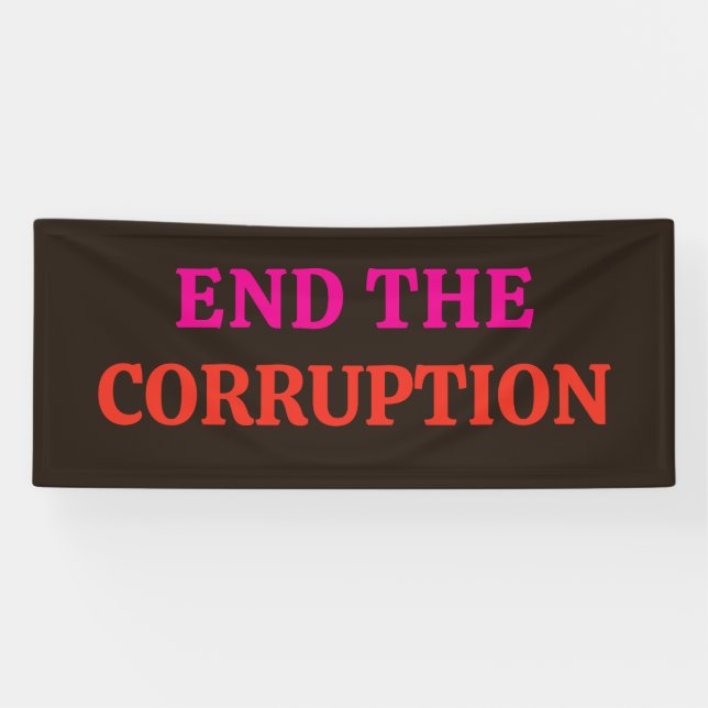 Anti Corruption 2026 Elections Banner (Horizontal)