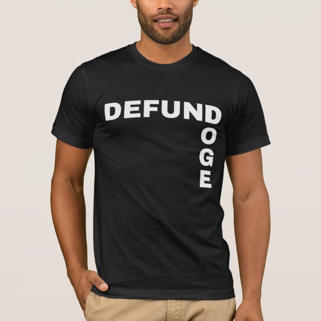 Anti Corruption Defund Doge Protect Federal Worker T-Shirt (Front)