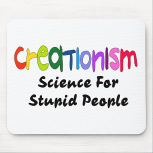 Anti-Creationism Mouse Pad