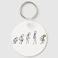Anti Donald Trump cartoon keychain