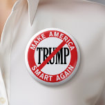 Anti Donald Trump - Make America Safe Again 6 Cm Round Badge<br><div class="desc">A protest design for anyone in the resistance. Show your support for the left as they try and stop the so-called president.</div>