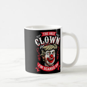 Anti Donald Trump T Shirt Funny Clown Resist Men W Coffee Mug