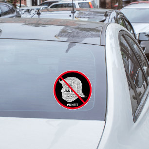 Anti-Donald-Trump Word Cloud Car