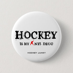 ANTI- DRUG 6 CM ROUND BADGE