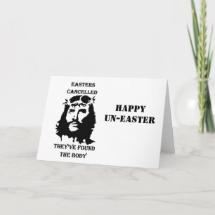 anti Easter Holiday Card