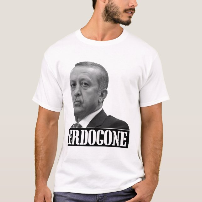 Anti Erdogan Erdogone Turkey T-Shirt (Front)