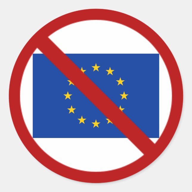 Anti EU sticker (Front)