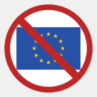 Anti EU sticker