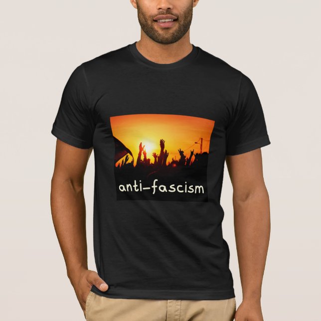 Anti-fascist Action, United Against Fascism T-Shirt (Front)