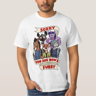 anti furry funny T-Shirt