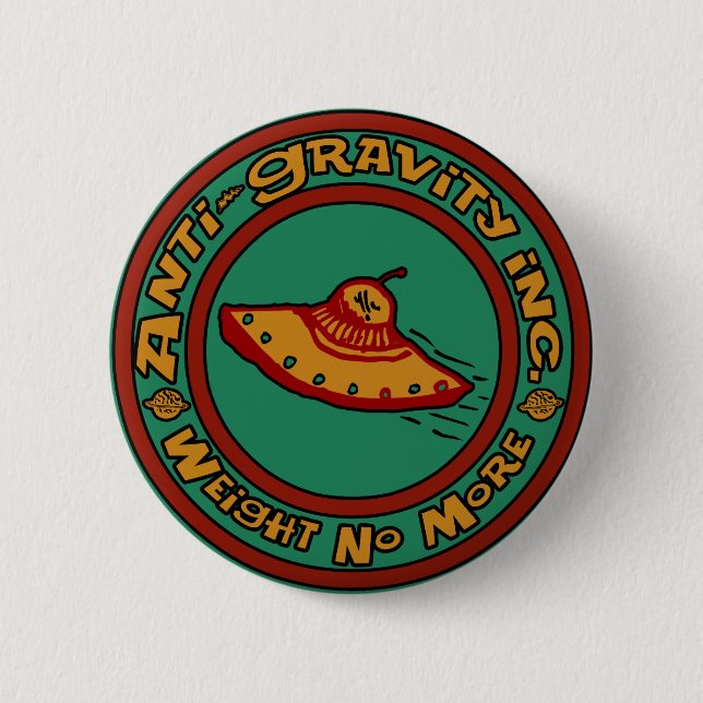 Anti-Gravity, Inc. 6 Cm Round Badge (Front)