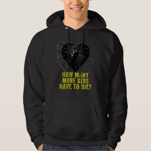 Anti Gun Awareness Day Wear Orange Enough End Gun Hoodie