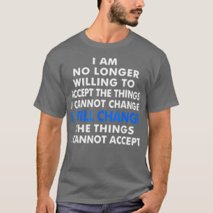 Anti Gun   I Will Change  Gun Control T-Shirt