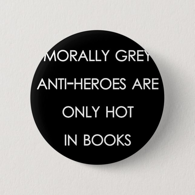 Anti-Heroes 6 Cm Round Badge (Front)