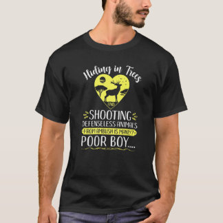 Anti Hunting Protest Stop Deer Hunt Animal Rights T-Shirt