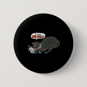 Anti Ice Pro Immigration Funny Cat Political  6 Cm Round Badge