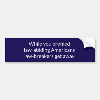 Anti-ICE quote Bumper Sticker