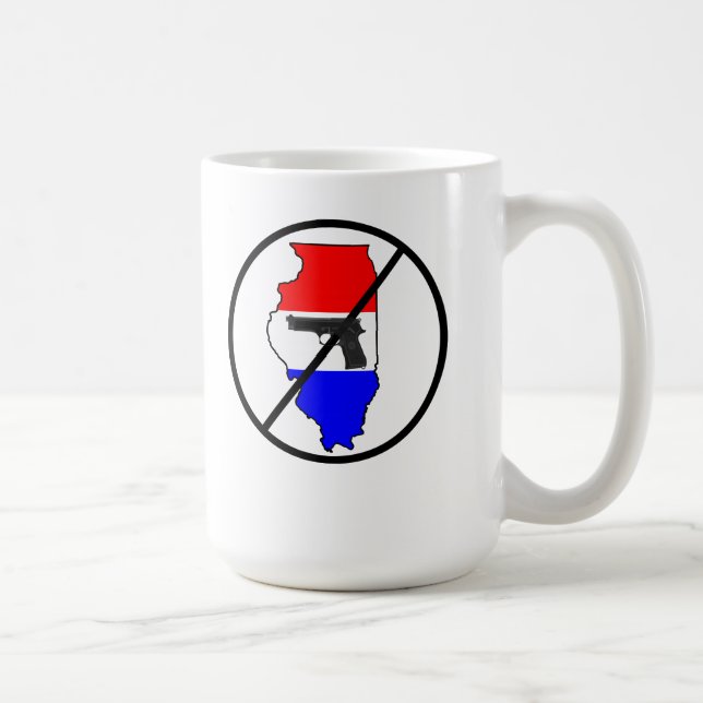 Anti-Illinois gun mug (Right)
