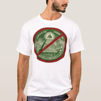 ANTI-ILLUMINATI line T-shirt for men