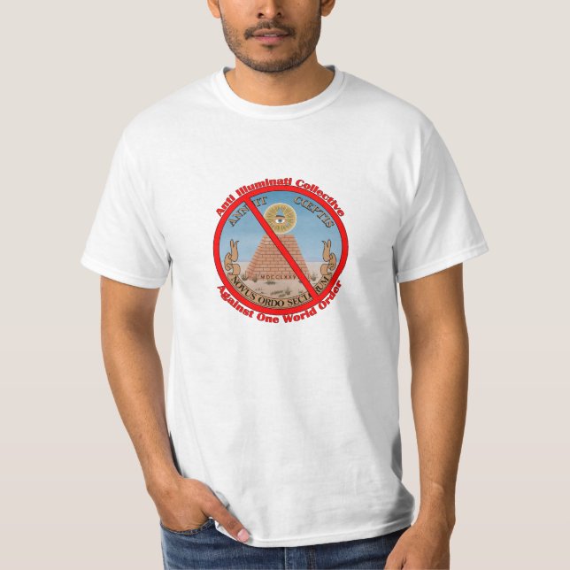 anti illuminati T-Shirt (Front)