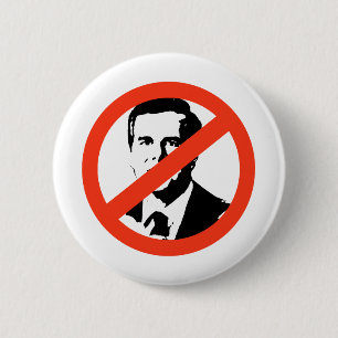 ANTI-JEB - ANTI BUSH - ANTI-Jeb Bush 6 Cm Round Badge