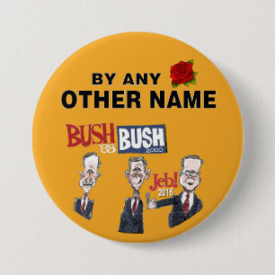 Anti-Jeb Bush 2016 7.5 Cm Round Badge