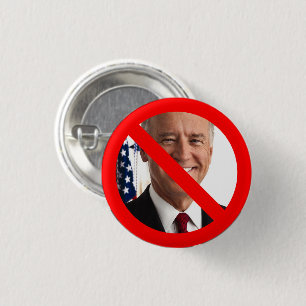 Anti Joe Biden 3 Cm Round Badge