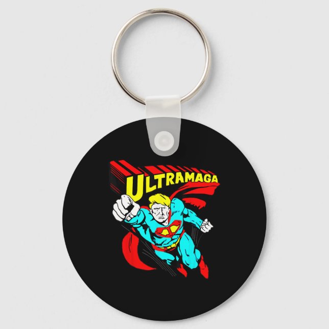 Anti Joe Biden Ultra  Key Ring (Front)