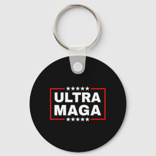 Anti Joe Biden Ultra Maga Key Ring