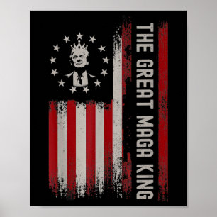 Anti Joe Biden Ultra Maga The Return Of The Great  Poster