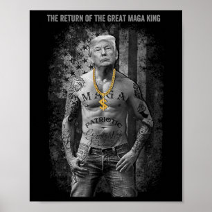 Anti Joe Biden Ultra Maga The Return Of The Great  Poster