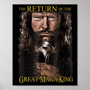 Anti Joe Biden Ultra Maga The Return Of The Great  Poster