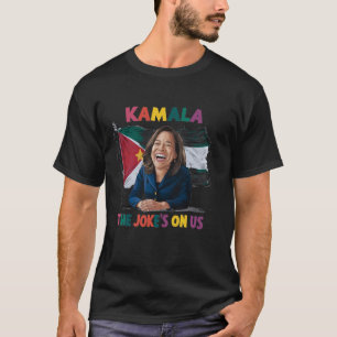 Anti Kamala Harris Palestine Flag T-Shirt